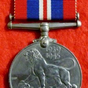 The War Medal 1939-1945 was Issued to British Commonwealth Forces in WW2